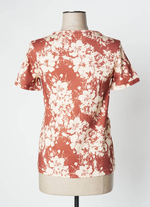 T-shirt orange DEVERNOIS pour femme