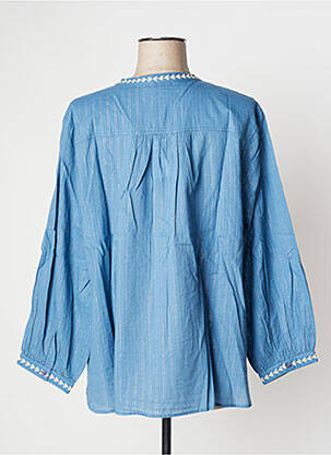 Chemisier bleu DEVERNOIS femme