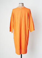Robe mi-longue orange DEVERNOIS pour femme seconde vue