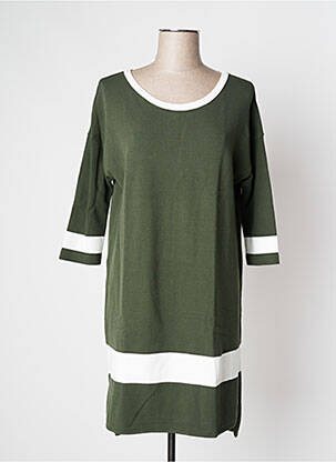 Robe mi-longue vert DEVERNOIS pour femme