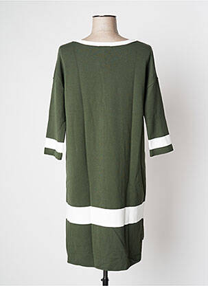 Robe mi-longue vert DEVERNOIS femme