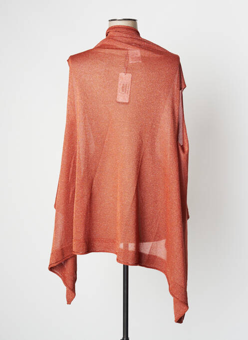 Gilet sans manche orange DEVERNOIS pour femme