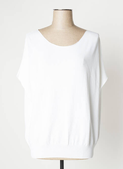 T-shirt blanc DEVERNOIS pour femme
