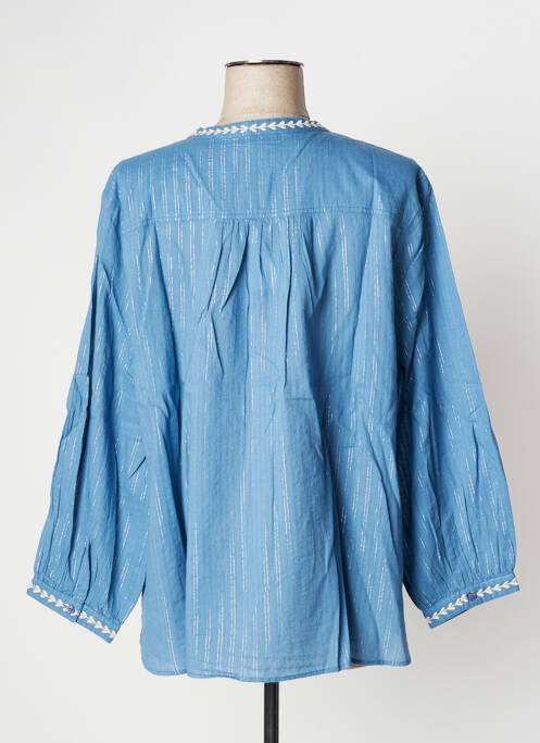 Chemisier bleu DEVERNOIS femme