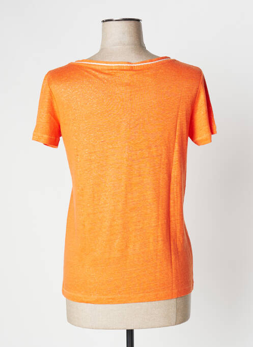 T-shirt orange DEVERNOIS pour femme