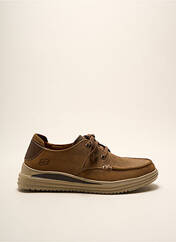 Baskets marron SKECHERS pour homme seconde vue