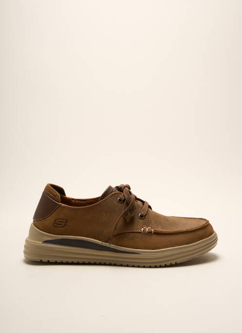 Baskets marron SKECHERS pour homme