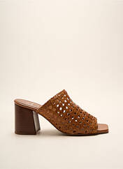 Mules/Sabots marron SARENZA pour femme seconde vue