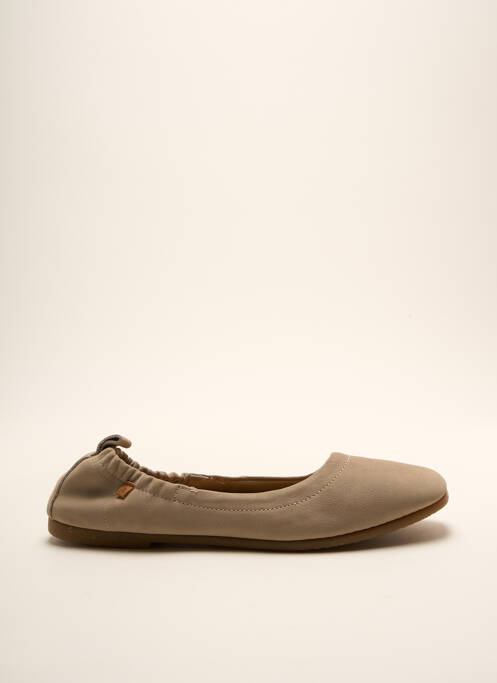 Ballerines gris EL NATURALISTA pour femme