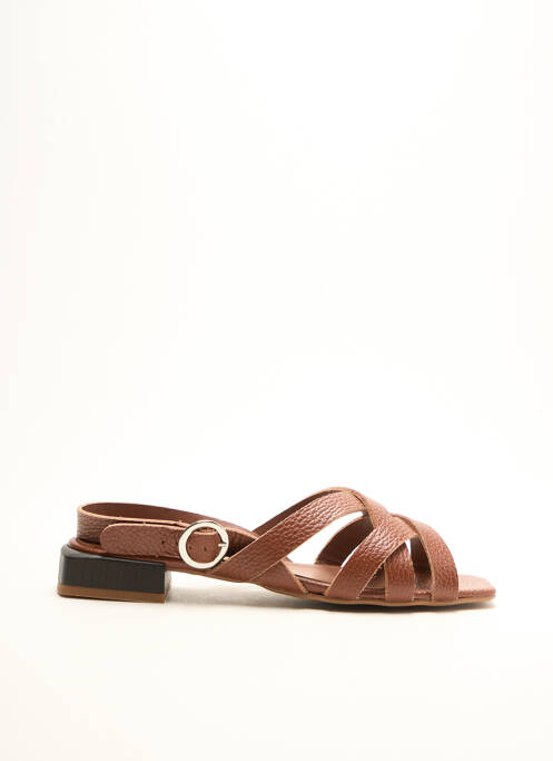 Sandales/Nu pieds marron SARENZA pour femme