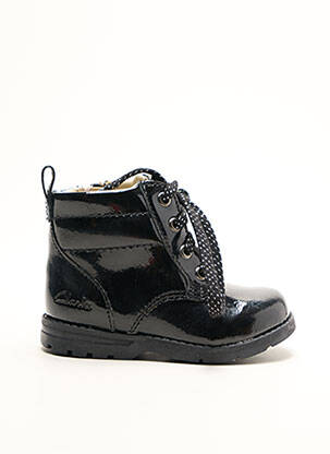 Bottines/Boots noir CLARKS pour fille