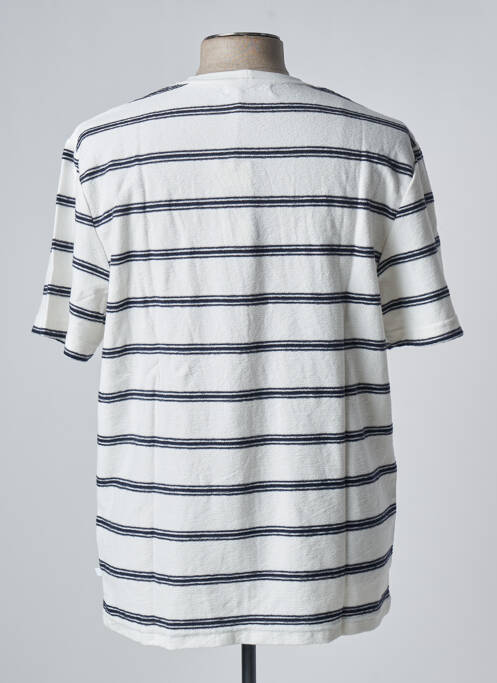 T-shirt beige SAMSOE & SAMSOE pour homme