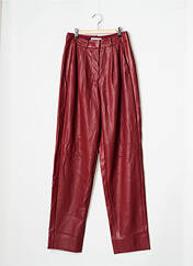 Pantalon chino rouge ESSENTIEL ANTWERP pour femme seconde vue