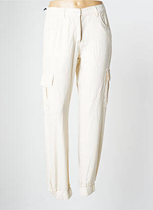 Pantalon cargo blanc TWINSET femme