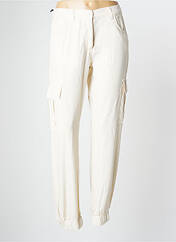 Pantalon cargo blanc TWINSET pour femme seconde vue