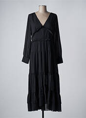 Robe mi-longue noir DAY OFF pour femme seconde vue