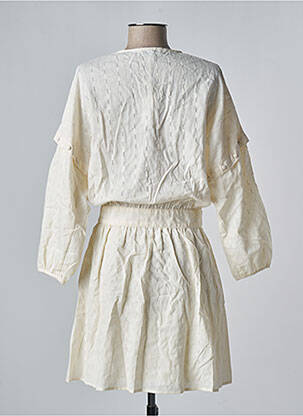 Robe courte blanc DAY OFF femme