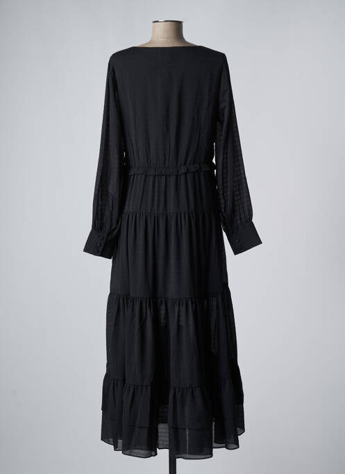 Robe mi-longue noir DAY OFF pour femme