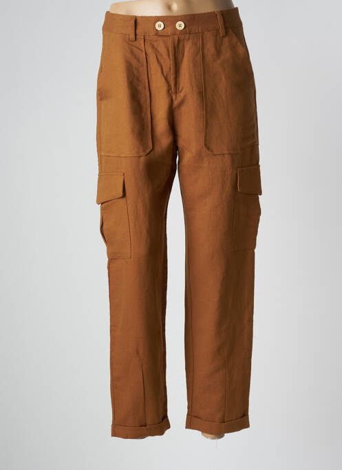 Pantalon droit marron DAY OFF pour femme