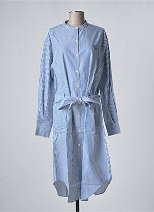 Robe mi-longue bleu MAISON LABICHE pour femme