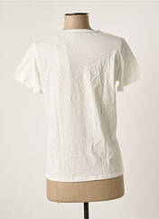 T-shirt blanc BELLEROSE pour femme seconde vue