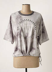 T-shirt gris NIKE pour femme seconde vue