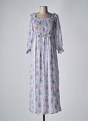 Robe longue bleu MOLLY BRACKEN femme