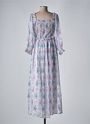Robe longue bleu MOLLY BRACKEN femme