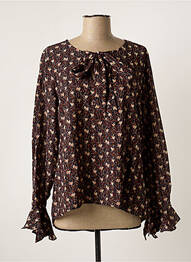 Top marron MOLLY BRACKEN femme