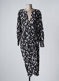 Robe mi-longue noir IRO femme