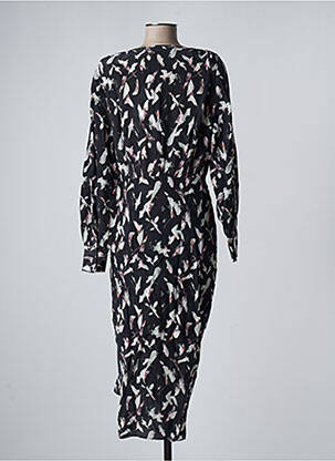 Robe mi-longue noir IRO femme