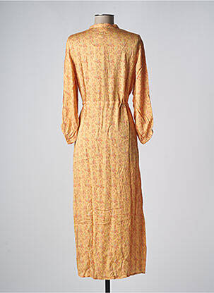 Robe mi-longue orange VILA femme