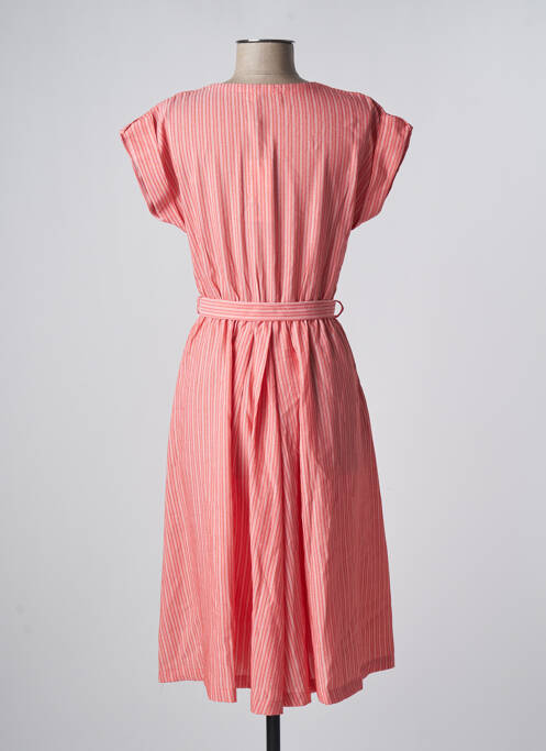 Robe mi-longue orange MOLLY BRACKEN pour femme