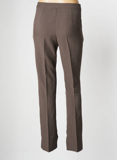 Pantalon droit kaki GRACE & MILA pour femme