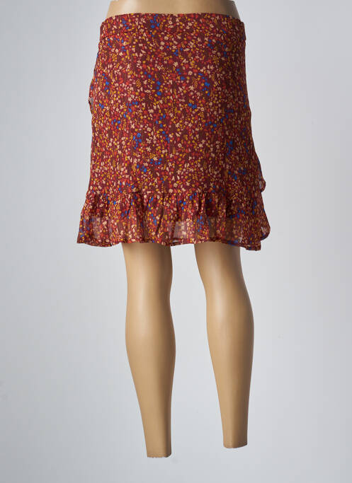 Jupe courte marron GRACE & MILA pour femme