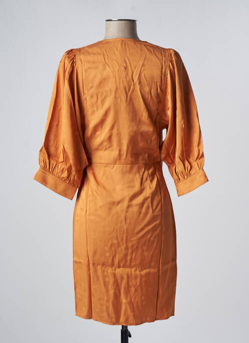 Robe courte orange SAMSOE & SAMSOE femme