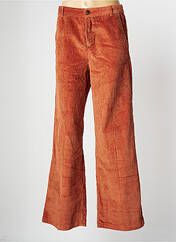 Pantalon large orange GRACE & MILA pour femme seconde vue