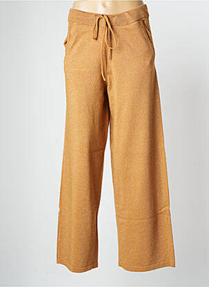 Pantalon droit beige MOLLY BRACKEN pour femme
