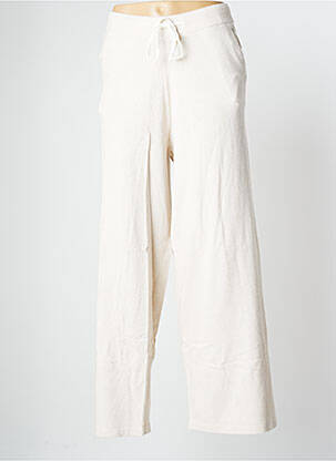 Pantalon droit blanc MOLLY BRACKEN pour femme
