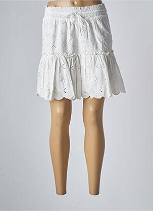 Jupe courte blanc VILA femme