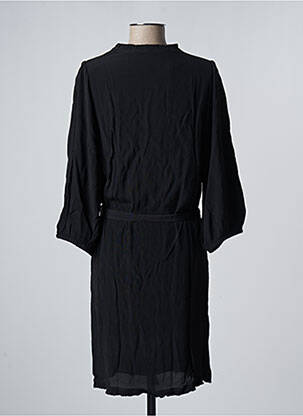 Robe mi-longue noir SELECTED femme