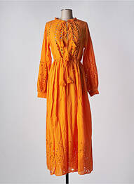 Robe longue orange Y.A.S femme