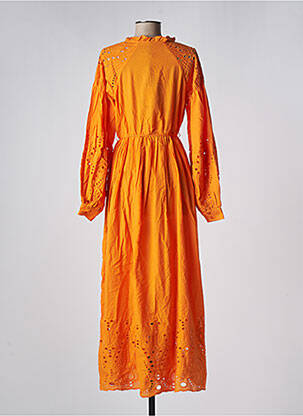 Robe longue orange Y.A.S femme