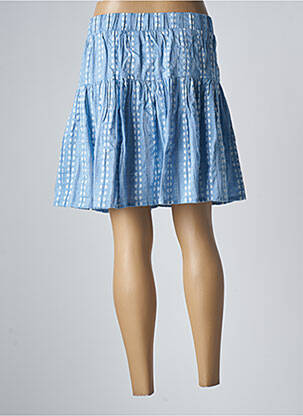 Jupe courte bleu Y.A.S femme