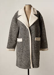 Manteau long noir ESSENTIEL ANTWERP femme