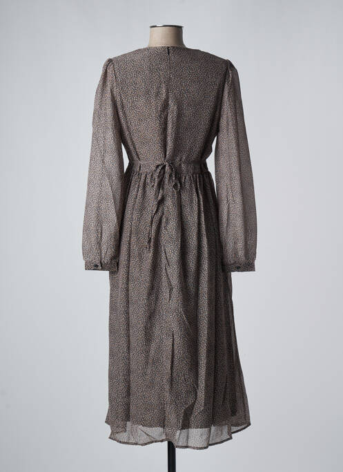 Robe mi-longue noir MOLLY BRACKEN pour femme