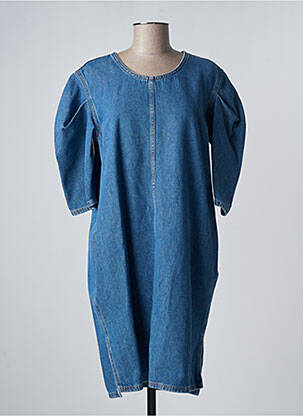 Robe courte bleu MAISON MARTIN MARGIELA pour femme