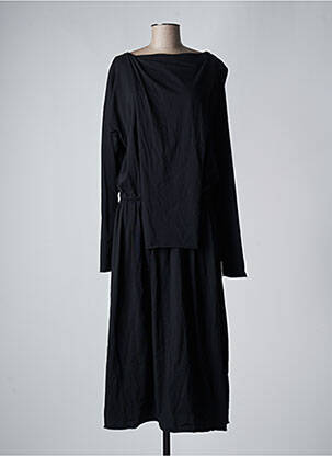 Robe longue noir MAISON MARTIN MARGIELA femme