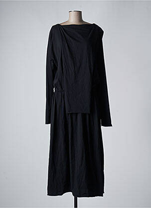 Robe longue noir MAISON MARTIN MARGIELA pour femme