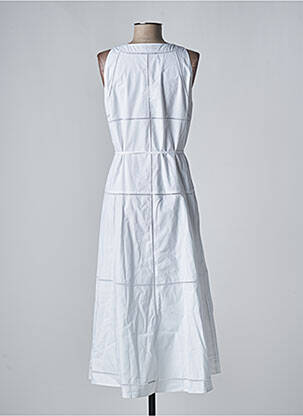 Robe mi-longue blanc THEORY femme
